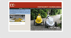 Desktop Screenshot of fortschritt-fahrzeugbau.de